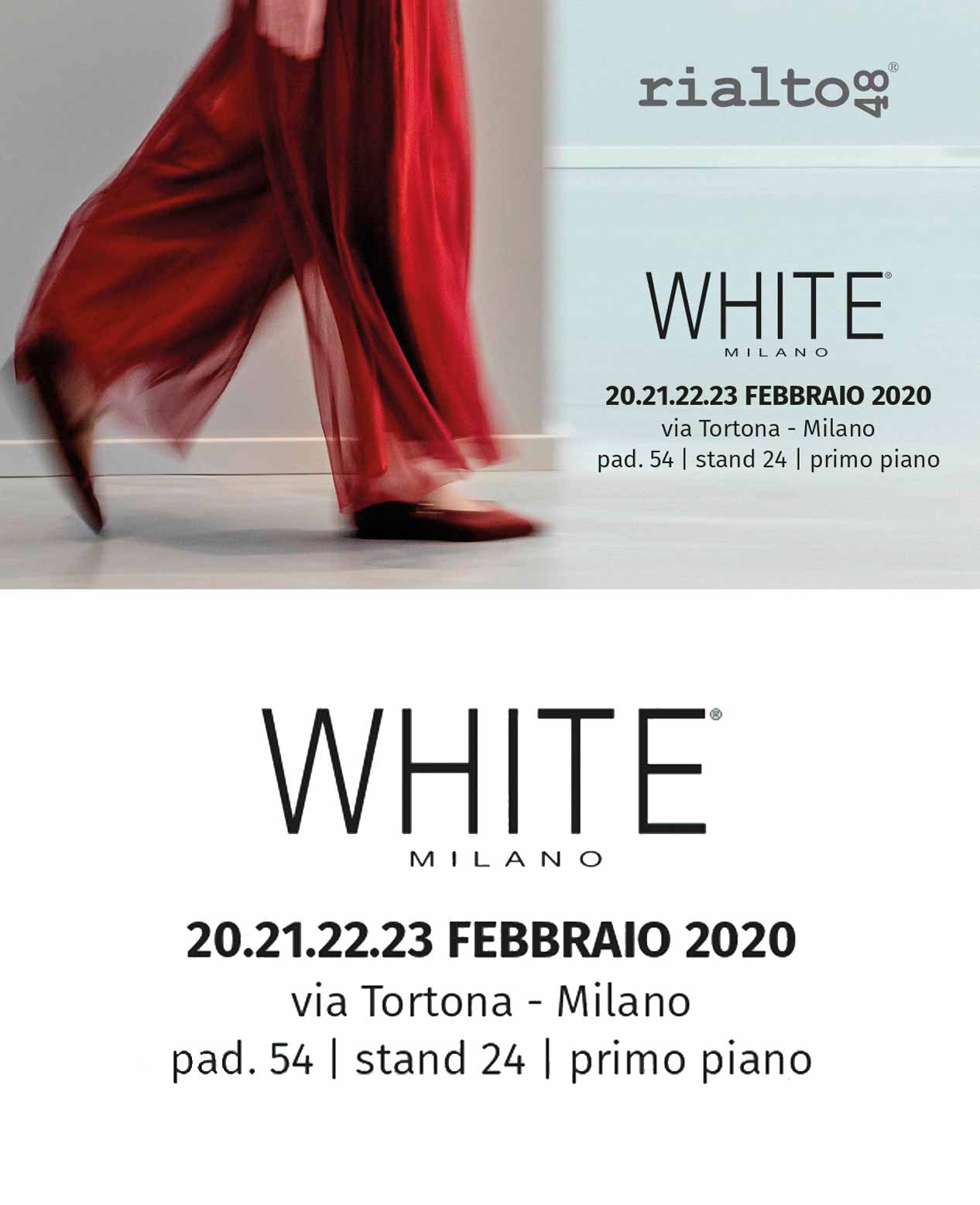 Rialto48 WHITE Milano 2020